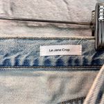 frame denim Revolve  25” Le Jane Crop Raw Hem in Jeans in Luster Photo 10