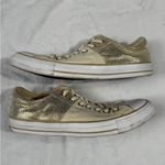 Converse All Star Chuck Taylor Madison Low Top Glitter Gold & Canvas Women’s 11 Photo 2