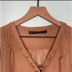 ZARA  MMXI Limited Edition Collection: Sheer Chiffon Blouse Size Small Photo 2