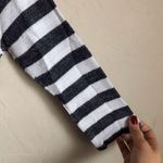 Jack by BB Dakota Jack Blue/White Striped Hi-Low Sweater Photo 3