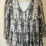 Altar'd State Snakeskin Baby Doll Dress Photo 1