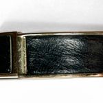 Tobi Black and Gold Hinge Bracelet | Bangle Statement Bracelet Photo 3