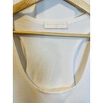 Spiritual Gangster  White Alessia Mini Dress Large Racerback Cotton Pockets NWT Photo 5