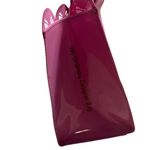 Ted Baker  Icon Tote Bag Pink Metallic Bow Detail Coquette Plastic Cut-Out NWT Photo 4