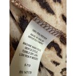 Veronica M  Animal Print Slip Style Slit Skirt Women's Size Medium Brown Photo 5