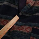 Rolyne and Diane Vintage Southwestern Print Blazer Made in USA Women's Large Blue Photo 7