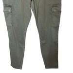 Level 99 Women’s Sz 32 Brooklyn Skinny Cargo Jeans in Army Green New NWT Photo 5