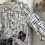 John Mark  Art to wear geo print button down Photo 8