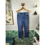 J. McLaughlin Jaycie Skinny Denim Medium Wash Jeans - Size - 8 Photo 1