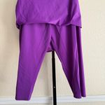 Purple Modest Athletic Skirt Leggings Casual Layering Workout Stretchy Sporty Size XL Photo 5