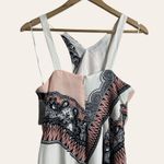 Reiss Hope Scarf Print Halter Wrap Dress Size 6 Photo 10