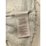 Free People  Why Not Plaid Quarter Zip Ivory Pullover Sweatshirt Size M EUC!! Photo 4