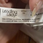 Leading Lady 44DD The Serena Wirefree Racerback Sports Bra (514) White Size undefined Photo 3