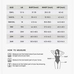 Daci Women Plus Size Ruffle Tummy Control High Waisted Bikini Two Piece Swimsuits Lace up Swimwear Off Shoulder Bathing Suit Photo 10