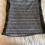 Ideology  Gray Striped Racerback Rouched Side Athletic Tank Top Size Medium Photo 10