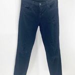 J Brand black ankle length distressed jegging skinny grunge minimalist rocker 26 Photo 0