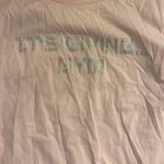 Gymshark ITS GIVING GYM BABY T-SHIRT Women’s Size Large Photo 6