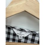 Grayson Social Womens Black Gingham Print Dress Belted Size 4X NWT Cap Sleeve Photo 6