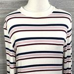 Arizona Jeans ARIZONA JEAN CO Long Sleeve T-Shirt Dress Lettuce Hem Striped-XL Photo 1