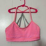 Lululemon Pink/Gray Sports Bra Size 6 Photo 0