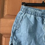 American Eagle  Size Extra Small XS Teen Girl Denim Jean Blue Women's Shorts Photo 2