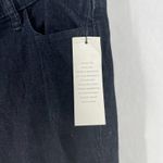 Liz Claiborne Skinny Leg Jeans Womens 14 Black Cotton Denim Stretch Curvy Fit Photo 5