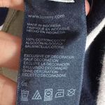 Tommy Hilfiger XLL Navy and Baby Pink Long Sleeve  Basic Striped Tee Preppy Photo 5