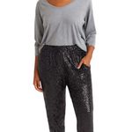 Cable & Gauge  size L sequined lined joggers. Photo 0