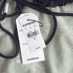 EXPRESS NWT Triangle Body Contour Swim Top — MEDIUM Photo 2