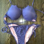 Victoria's Secret Plum Victoria Secret Ruffle Bikini Photo 0