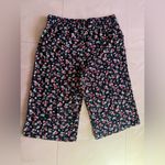 Torrid  Black and Floral Cropped Pant size 3 plus size pockets floral Photo 14