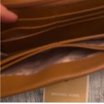 Michael Kors  Tan and Cream Clutch Photo 2