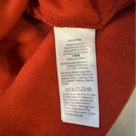 Madewell Novel Shift Dress Rust Size S Relaxed Knee Length Cap Sleeve V Neck Photo 6