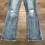 Miss Me  30” Low Rise Boot Cut Distressed Stretch Blue Jeans Size 28 Photo 3