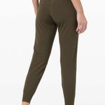 Women Lululemon Align Jogger 28" Dark Olive size 4 Green Photo 1