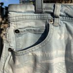 Cotton On COTTON:ON Women’s Light Blue Southwest Print Denim Shorts Photo 1