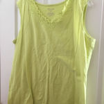 White Stag FINAL MARKDOWN Ladies lace trim  tank top xxl Photo 0