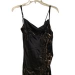 Cache  Black and Cream Fully Lined Silk Crocheted & Tassel Dress Size 6/8 Photo 7