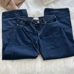 SLVRLAKE Mica Belted Low Rise Baggy Wide Leg Jeans in Midnight Mile Sz 30 $300 Blue Photo 6