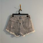 aritizia brand agolde light wash denim shorts size 27 Photo 4