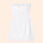 Reformation Madilyn Linen Dress (White) Photo 1