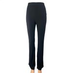 White Fox Boutique White Fox Womens Black Slim Fit High Rise Bootcut Flare Trousers Dress Pants S Photo 1