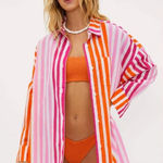 Beach Riot BEACH‎ RIOT Alexa Top Sunset Stripes Photo 0
