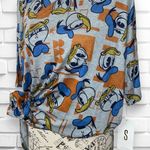 LuLaRoe Small Disney Irma Tunic Top • Donald Duck • High-Low Hem • Knit Jersey Photo 0