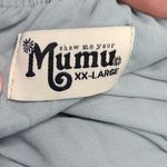 Show Me Your Mumu  Bridesmaid Heather Halter Dress in Silver Sage Crisp Size XXL Photo 4