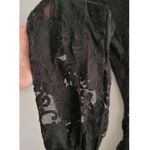 For Love & Lemons Jolene Lace Up Dress Black Small NEW Photo 7