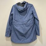 Barbour ‎ Womens Deepsea Jacket 8 NWT Waterproof Soft Shell Hood Outerwear Blue Photo 4