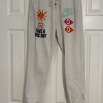 Nike  Sportswear White Sweatpants Photo 1