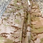 Camouflage Wide Leg Cargo Jogger Pants Brown Size L Photo 3