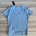 Tommy Hilfiger V Neck Tee BLUE Large NWT Photo 6
